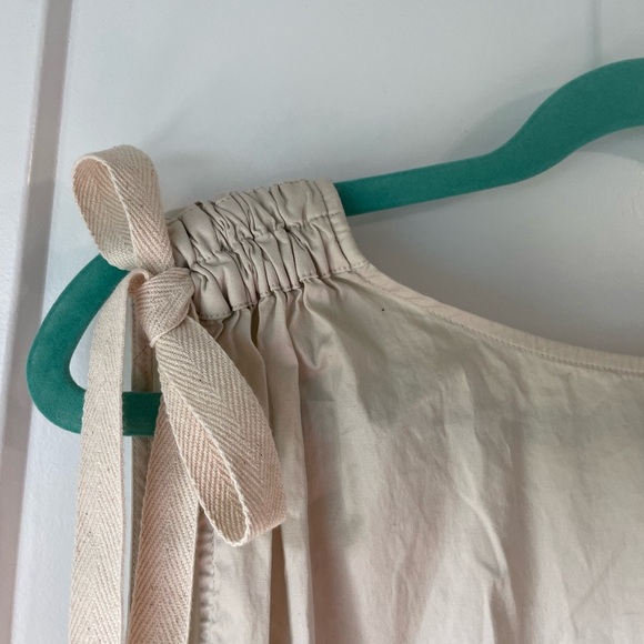 G. Label by goop Colorblock Midi Dress Beige/Yellow - Picture 5 of 14